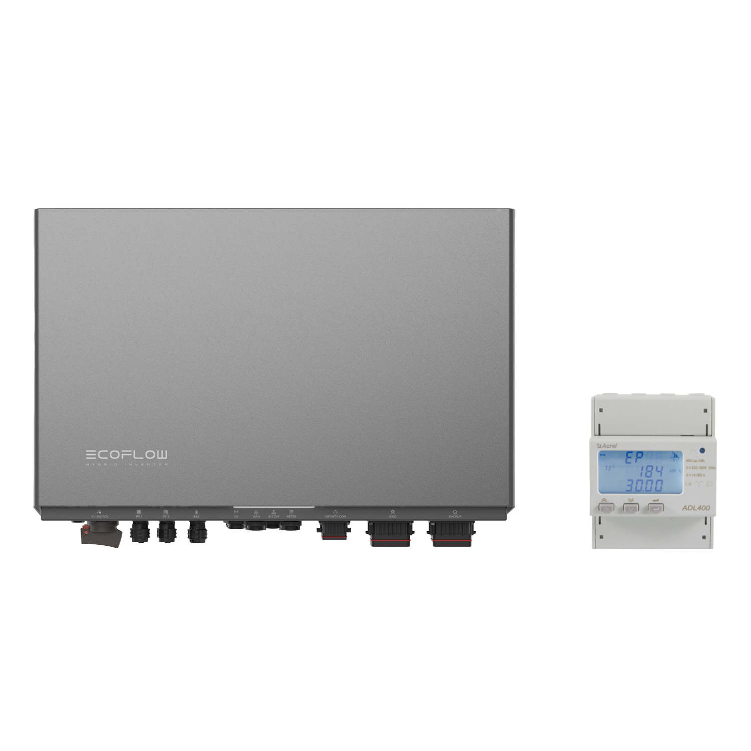 Inwerter - ECOFLOW - EF HD-P3-10K-S1 + Meter EFA-ADL400-CT - hybrydowy - HV